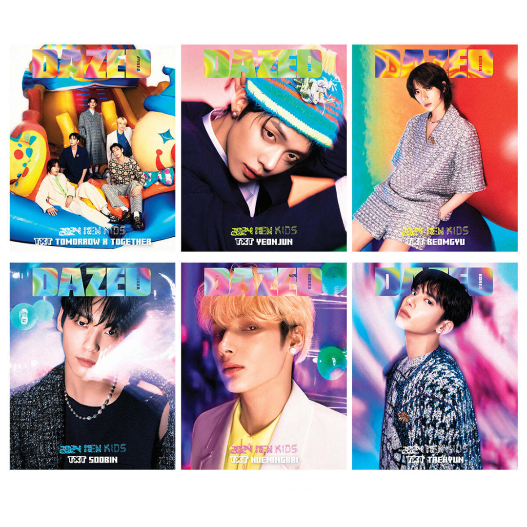 TXT DAZED Korea January 2024 Magazine Issue | UK Kpop Shop