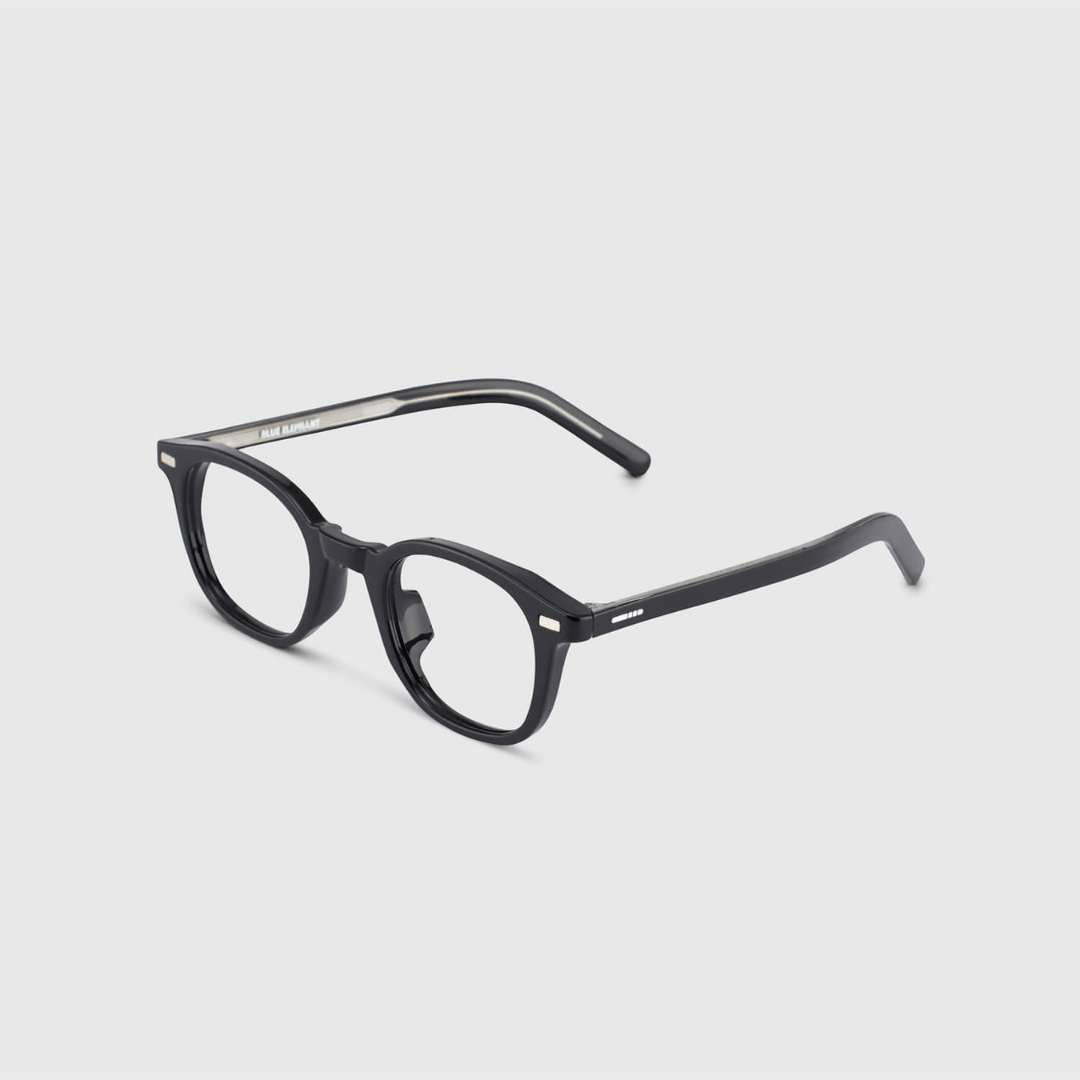 TXT Soobin Blue Elephant Glasses Frames BRANDON-N2 black | UK Kpop Shop Official Merch chuchucherry TOMORROW X TOGETHER