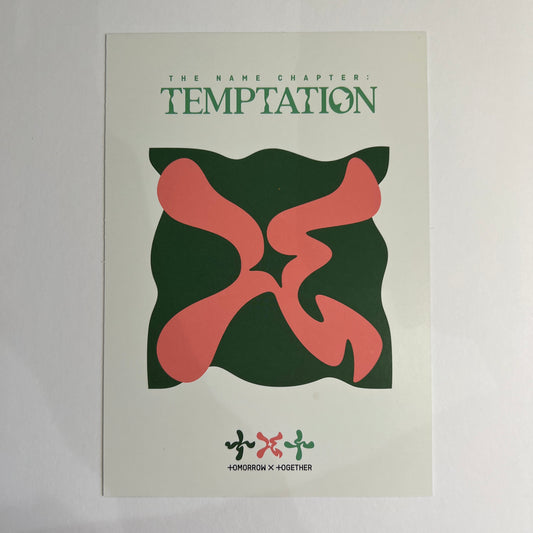 TXT The Name Chapter: TEMPTATION (Nightmare Ver.) HUENINGKAI Postcard