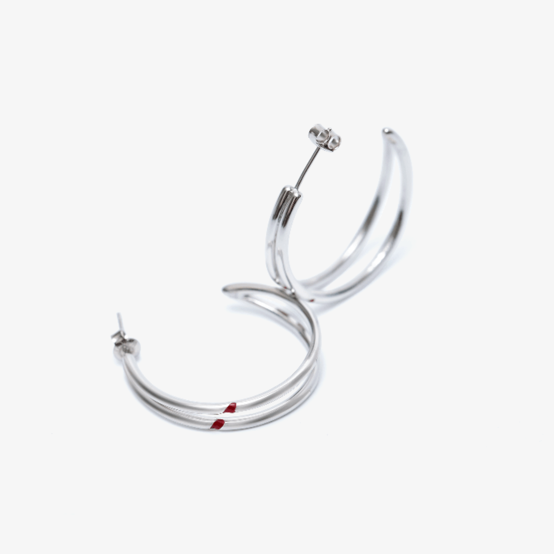 ARTIST-MADE COLLECTION BY BTS JIMIN ピアス ARTIST-MADE COLLECTION BY BTS Jimin Red Carving Earring UK