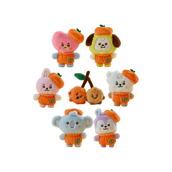 BT21 Official Baby Plush Orange Party (BTS) UK Kpop Shop