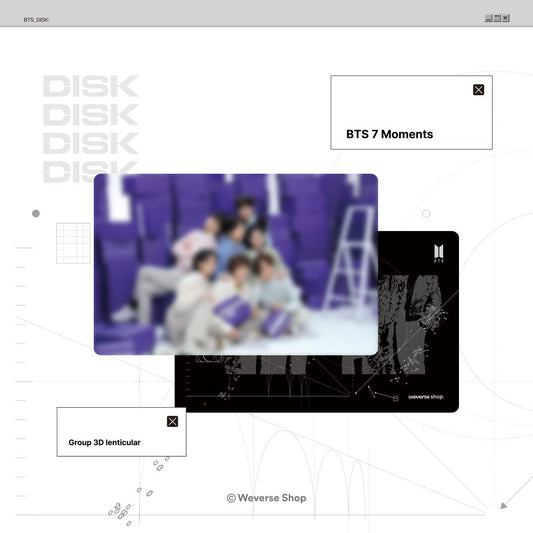BTS 7 Moments with Weverse Gift Pre-order