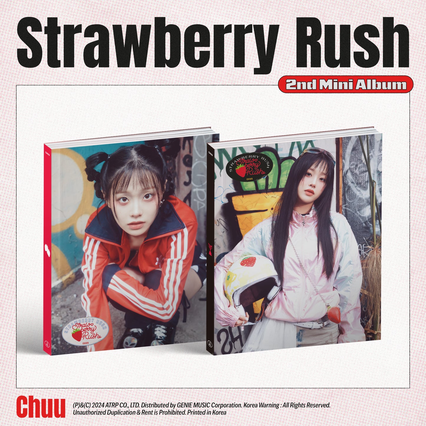 CHUU Strawberry Rush with Pre-order Photocard | UK Kpop Shop