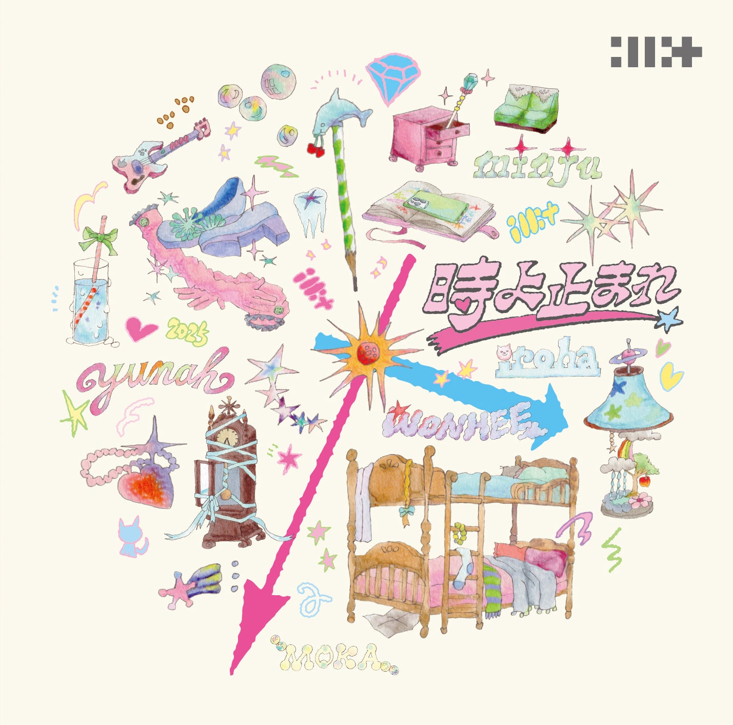 ILLIT Toki yo Tomarae Care Bears Japan CD Pre-order POB UK Kpop Shop UK Free shipping chuchuchery