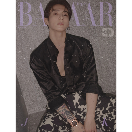 Jungkook BAZAAR Korea Magazine June 2026 Issue Pre-order. UK Kpop Shop. Tracked Shipping for K-pop Albums. Photocards & Korean merch for BTS ARMY kpop stans. chuchucherry kpop store.