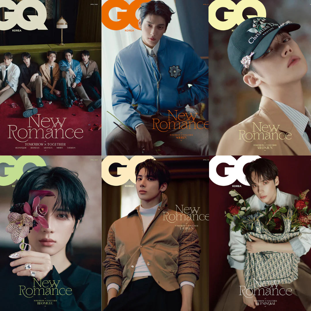 TXT GQ KOREA Magazine April 2025 Magazine | UK Kpop Shop