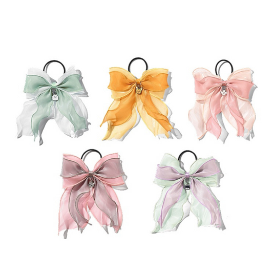 TXT PPULBATU FINDING MOA Lightstick Bow Hair Tie Plush UK Kpop Shop