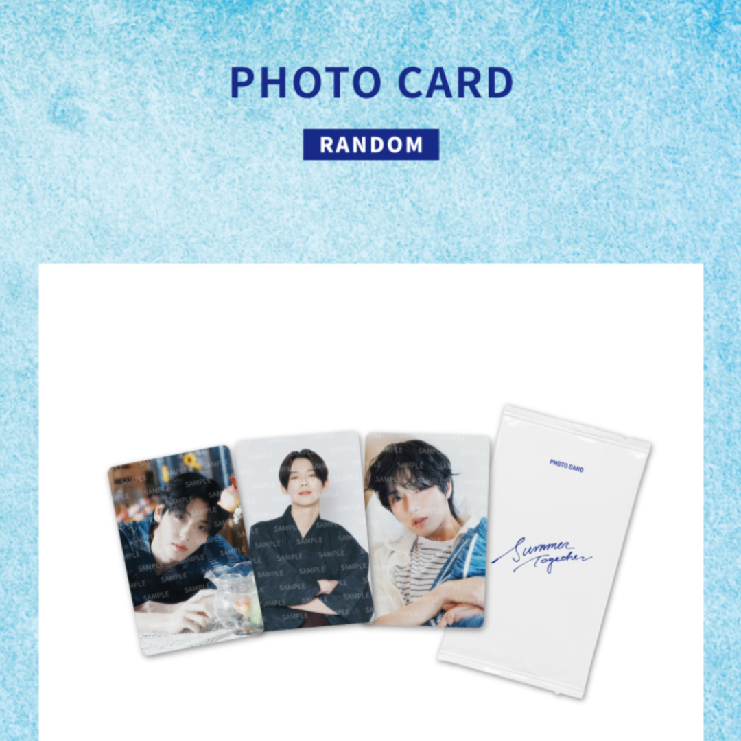 TXT SUMMER TOGETHER Photocard Set | UK Kpop Shop | chuchucherry