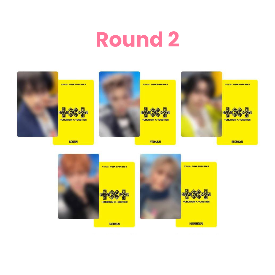 TXT COMEBACK 7TH YEAR: A Moment of Stillness in the Thorns Weverse Japan Lucky Draw Photocard. Free UK Shipping for TOMORROW X TOGETHER albums from UK Kpop Shop chuchucherry with Weverse Gift POB pre-order benefit. K-pop CD albums. SOKOLLAB. Korean merch for MOA from HYBE Boy Group. COKODIVE & KSTARS customers shop from here.