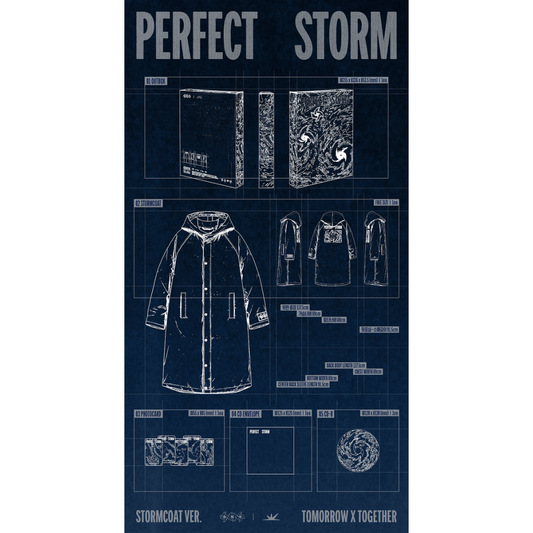 Pre-order TXT PERFECT STORM from UK Kpop Shop CHUCHUCHERRY with Weverse Gift. SOKOLLAB, SOOJIB, LILAKSHOP, COKODIVE, K PLAYGROUND & KPOP KORNER are kpop stores in the UK. Photocard sorting available for MOA and kpop stans. POB member preference. TOMORROW X TOGETHER STORMCOAT VER. YEONJUN NO LABELS ICE CREAM. HYBE Korean 4th Gen boy group members SOOBIN, YEONJUN, TAEHYUN, BEOMGYU & HUENINGKAI. 투모로우바이투게더 수빈 연준 범규 태현 휴닝카이.