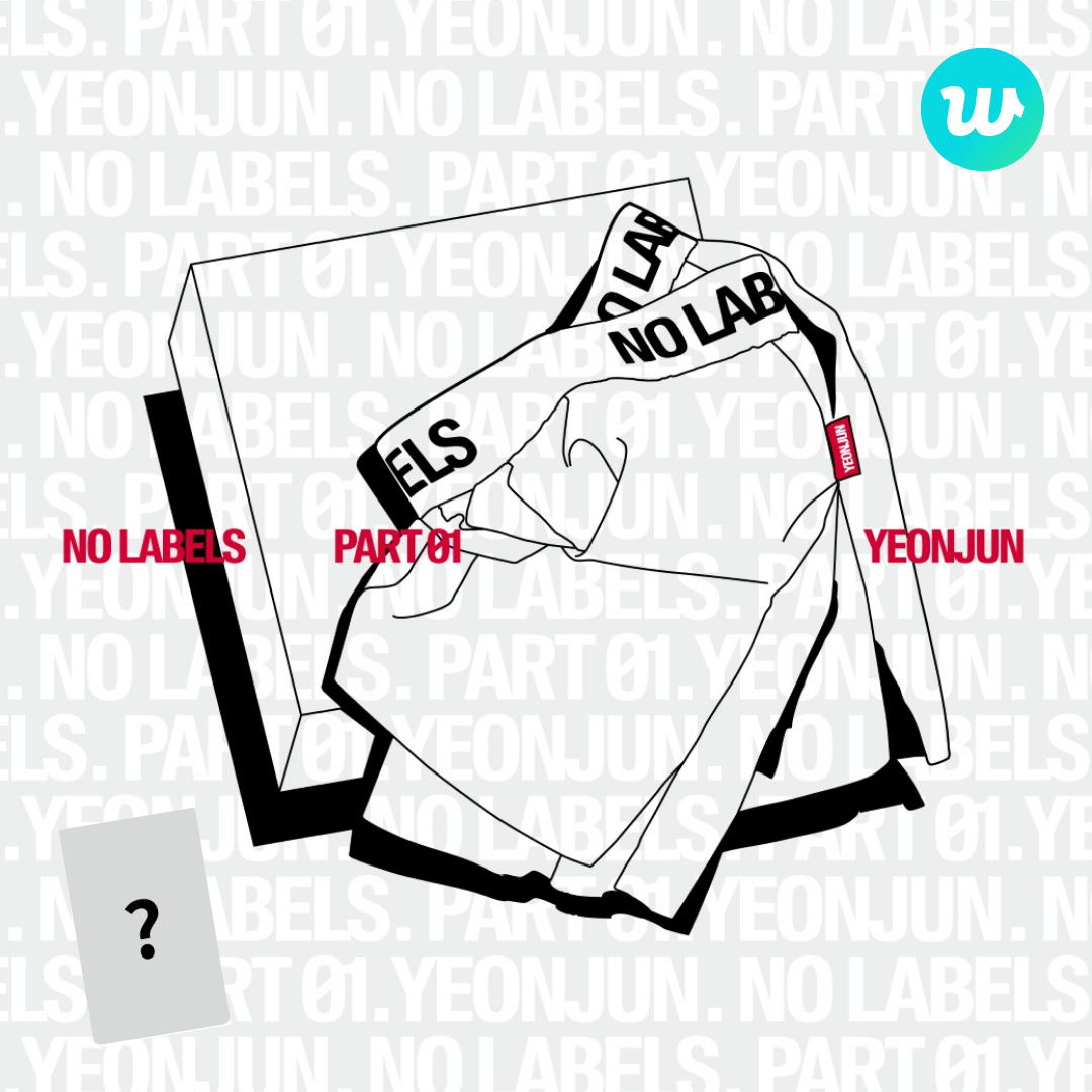 YEONJUN NO LABELS: PART 01 TXT Solo Album UK Kpop Shop Weverse POB photocard Weverse Gift at chuchucherry you can get free shipping for k-pop Korean albums.
