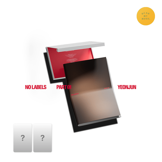 TOMORROW X TOGETHER YEONJUN NO LABELS: PART 01 Solo Album. Free Shipping for TXT albums from UK Kpop Shop chuchucherry with Weverse Gift Japan UMS Hologram POB. k-pop CD albums.