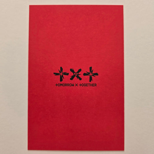 TXT minisode 2: Thursday's Child BEOMGYU Postcard