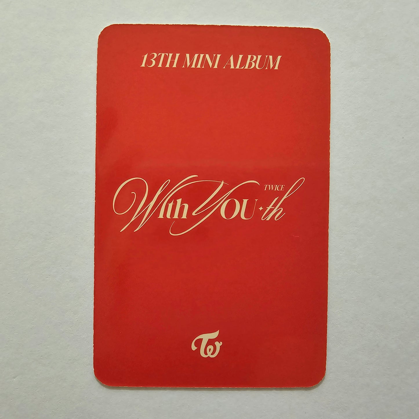 TWICE With YOU-th DAHYUN POB SOUNDWAVE PHOTOCARD