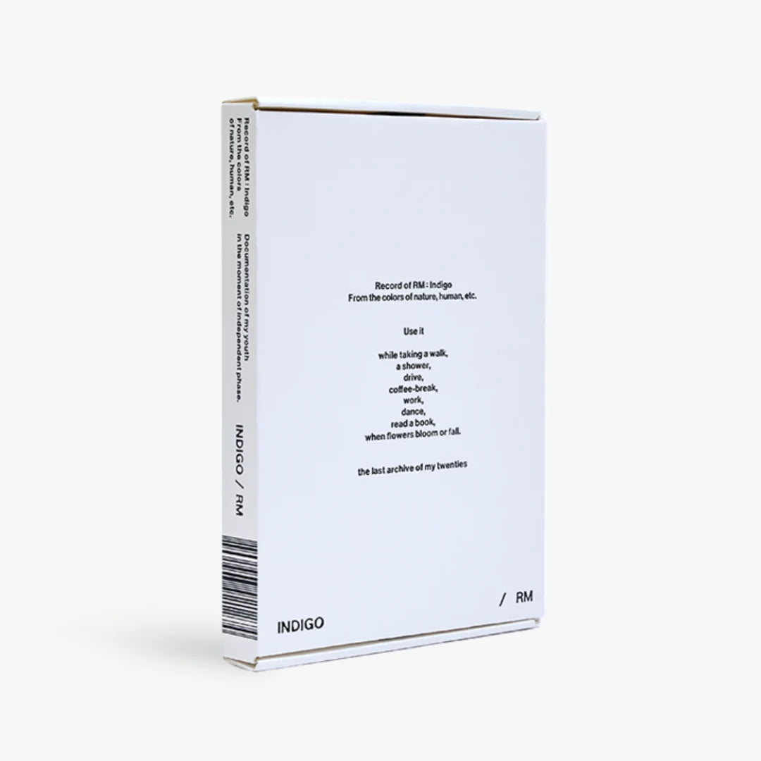 Free tracked shipping for BTS RM Indigo Album with Weverse pre-order benefit photocard POB for sale. Buy from a huge collection of albums & official merch at the best online kpop store marketplace in Manchester UK. Our shop sells Bangtan Boys BT21 TXT ENHYPEN & Stray Kids. Korean charts. Kim Namjoon Solo Album debut.