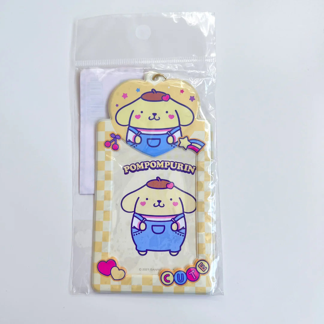 Official Sanrio Lovers Club My Melody Little Twin Stars Pompompurin Photocard Holder Keyring for sale online at the new best kpop album marketplace. Cute character. Selling a huge collection of collect book keychain from Manchester UK kpop shop. Buy TXT BTS BLACKPINK BT21 high quality plush merch from Korea Japan.