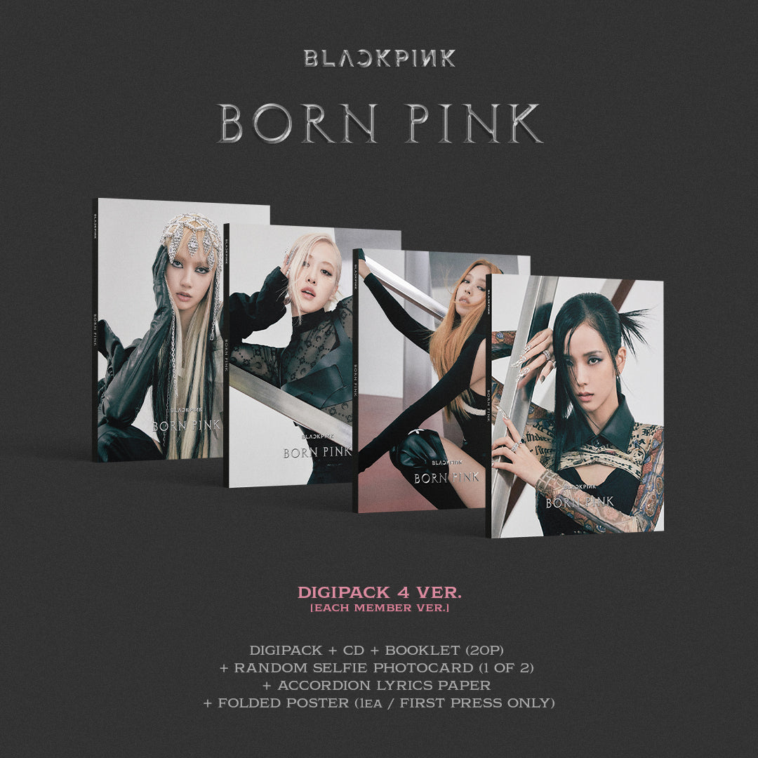 BLACKPINK BORN PINK Digipack Ver UK FREE SHIPPING Kpop Album blackpink-born-pink-digipack-ver-uk-free-shipping-kpop-album