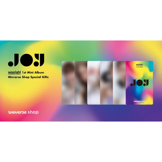UK Free shipping for Woo!Ah! JOY. All versions available with Weverse pre-order benefit POB photocards. Buy from a huge collection of official merch at the best online kpop store marketplace in Manchester UK Europe. Our shop stocks BTS BT21 Enhyphen TXT Blackpink. Album sales count towards GAON & Hanteo Korean charts.