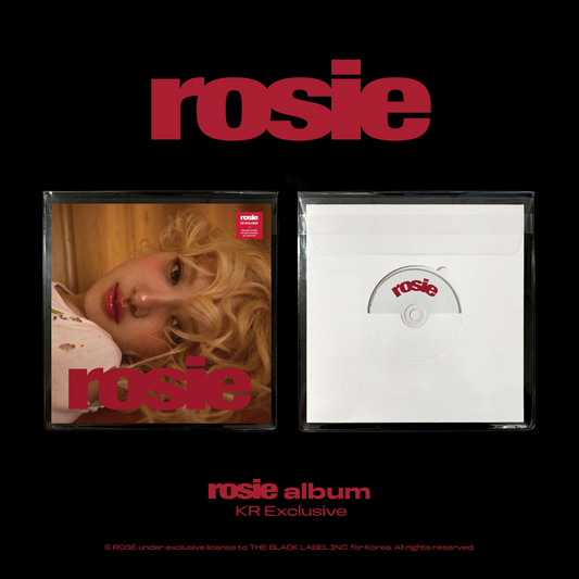 Rosé 1st Album [rosie] (KR Exclusive) UK Kpop Shop | Free Shipping