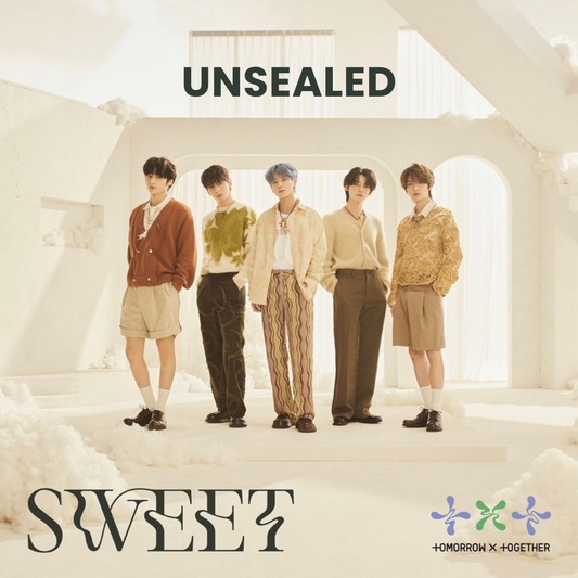 TXT SWEET [Regular Edition / First Press CD] [UNSEALED with Beomgyu Photocard]