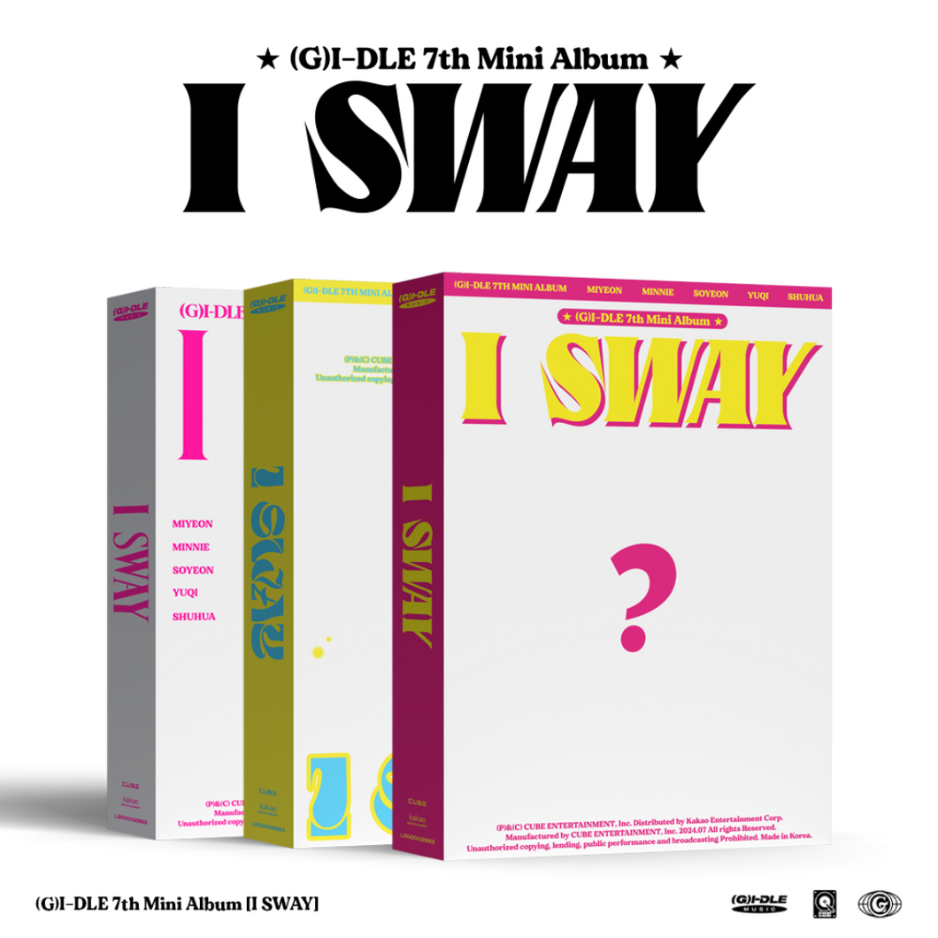 (G)I-DLE [I SWAY] Pre-order | UK Kpop Shop