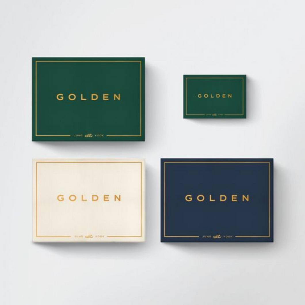 Jung Kook (BTS) GOLDEN with Weverse Gift | UK Free Shipping | Kpop Shop