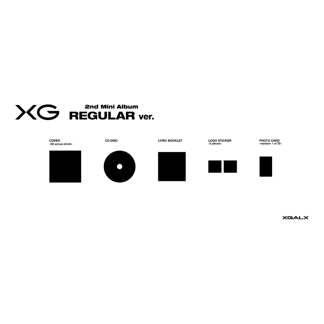 XG 2nd Mini Album AWE (Regular Ver.) Pre-order