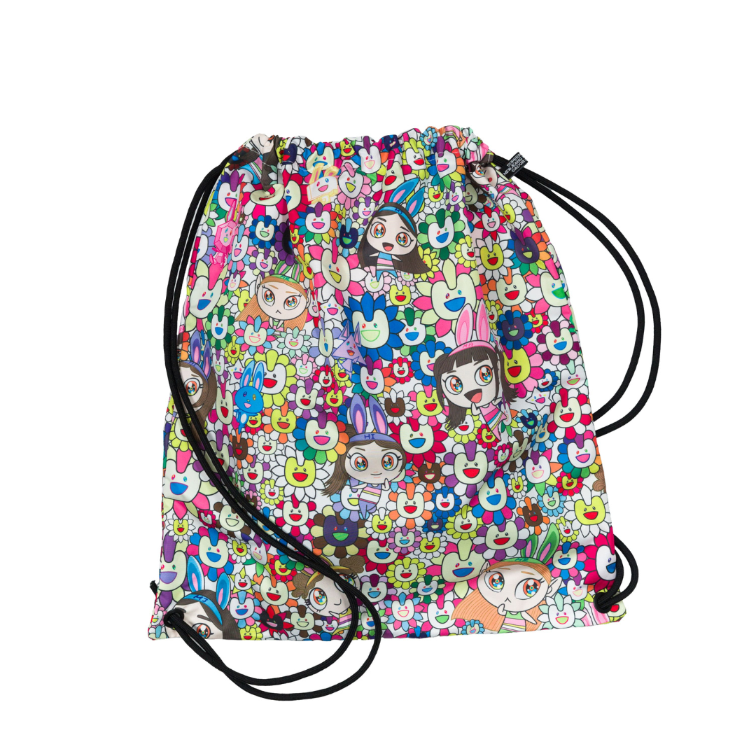 NewJeans Supernatural NJ X MURAKAMI Drawstring Bag Album UK Kpop Shop