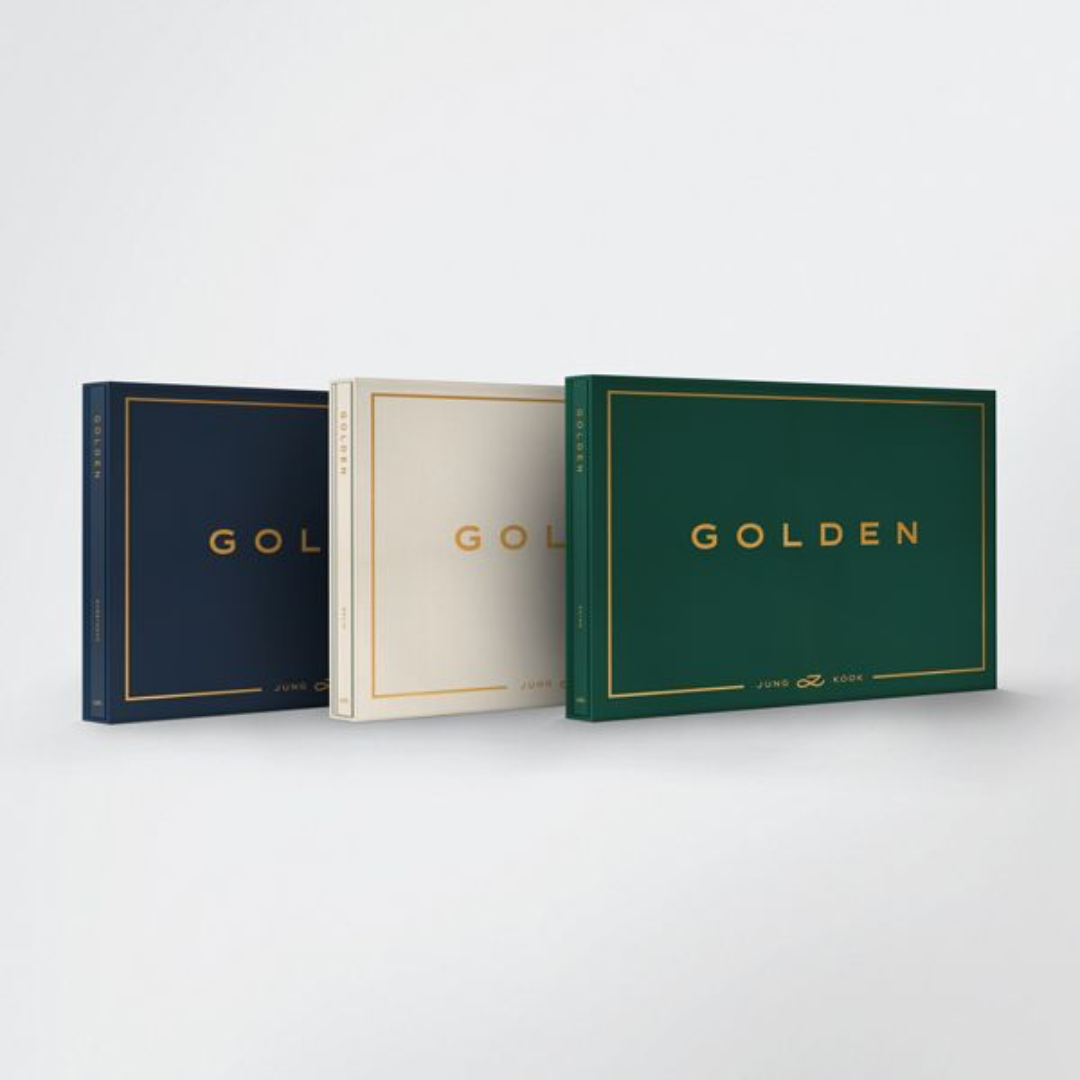 Jung Kook (BTS) GOLDEN with Weverse Gift | UK Free Shipping | Kpop Shop