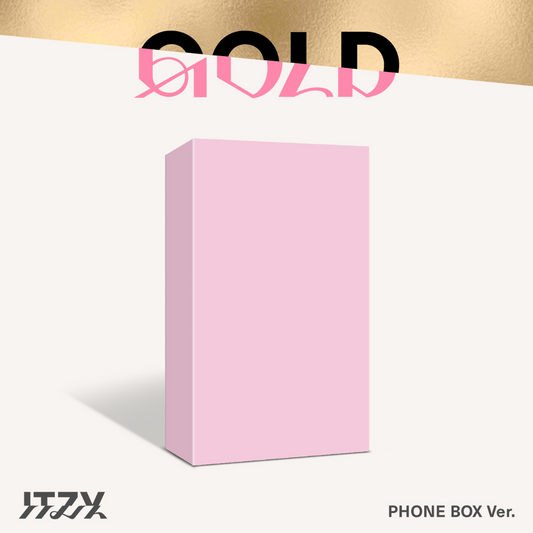 ITZY GOLD (PHONE BOX Ver.) with Pre-order Benefits UK Kpop Shop free shipping