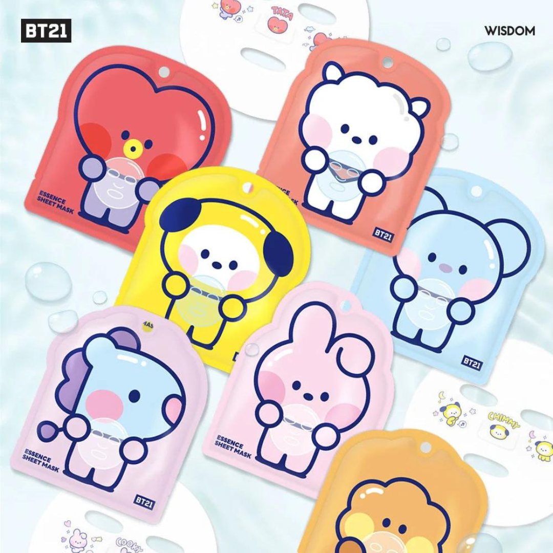 BT21 COOKY Glow Essence Sheet Mask