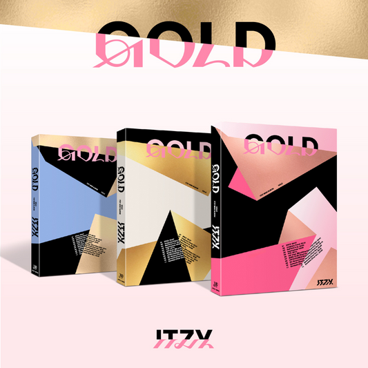 ITZY GOLD (STANDARD Ver.) with Pre-order Benefits UK Kpop Shop