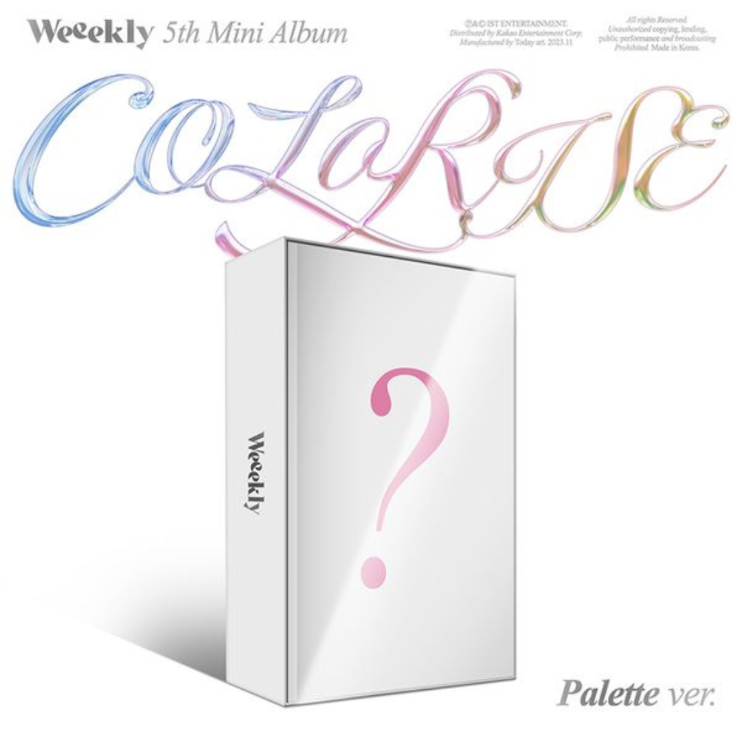 Weeekly [ColoRise] Pre-order | UK Kpop Album Shop | Free Shipping