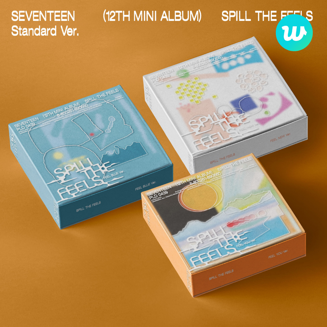 SEVENTEEN 12th Mini Album SPILL THE FEELS | Weverse Gift UK Kpop Shop