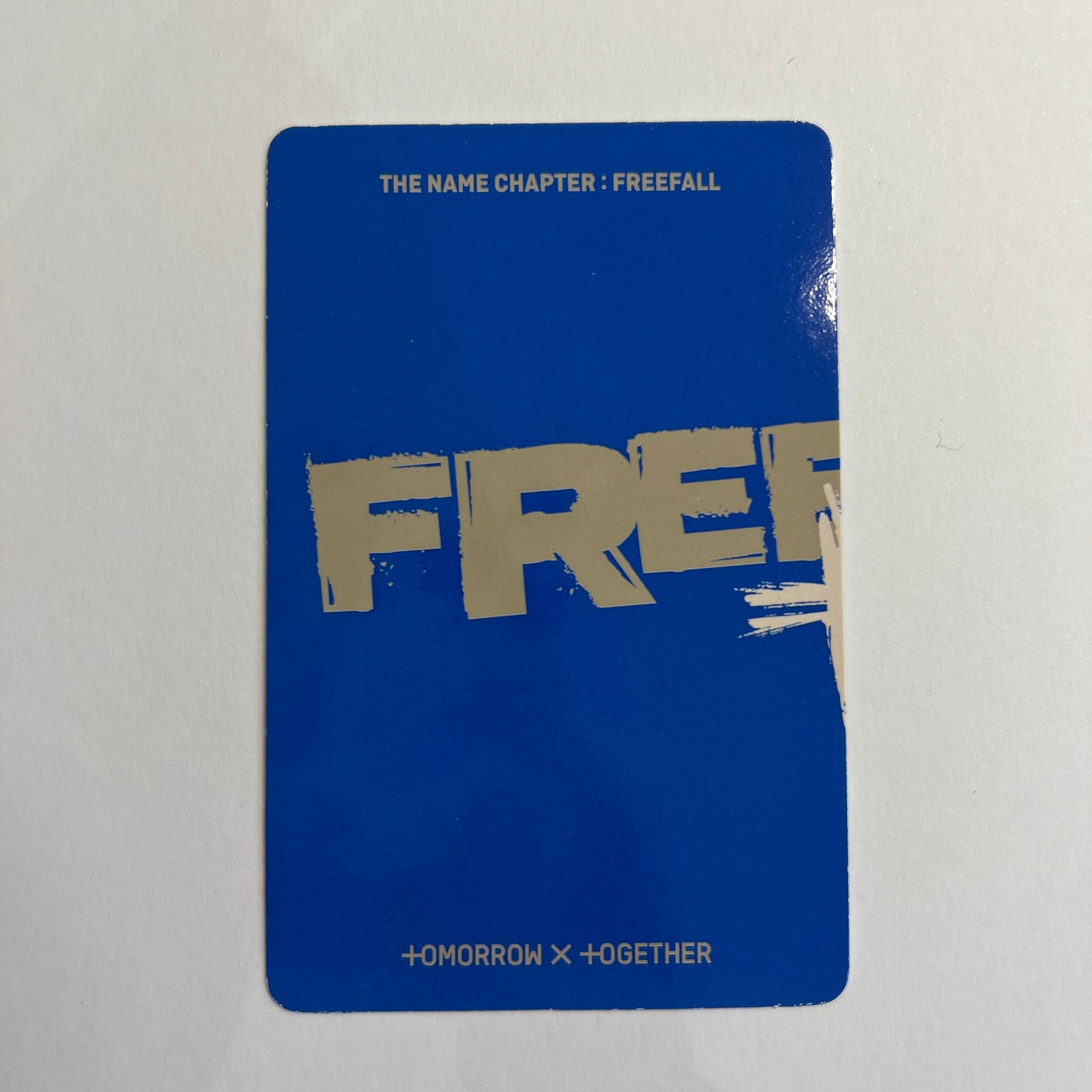 TXT The Name Chapter: FREEFALL (Weverse Albums Ver.) SOOBIN Photocard