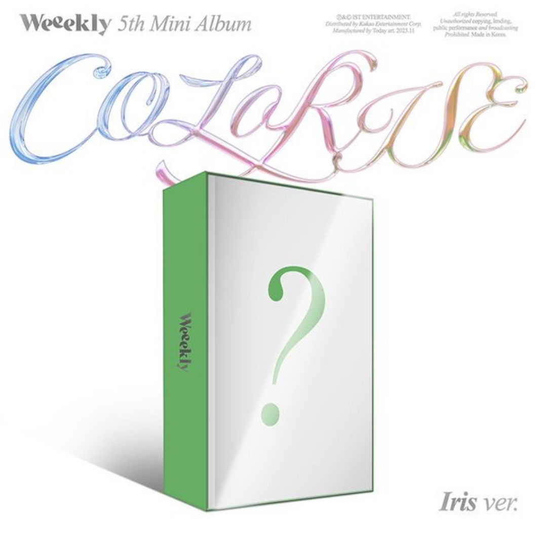 Weeekly [ColoRise] Pre-order | UK Kpop Album Shop | Free Shipping