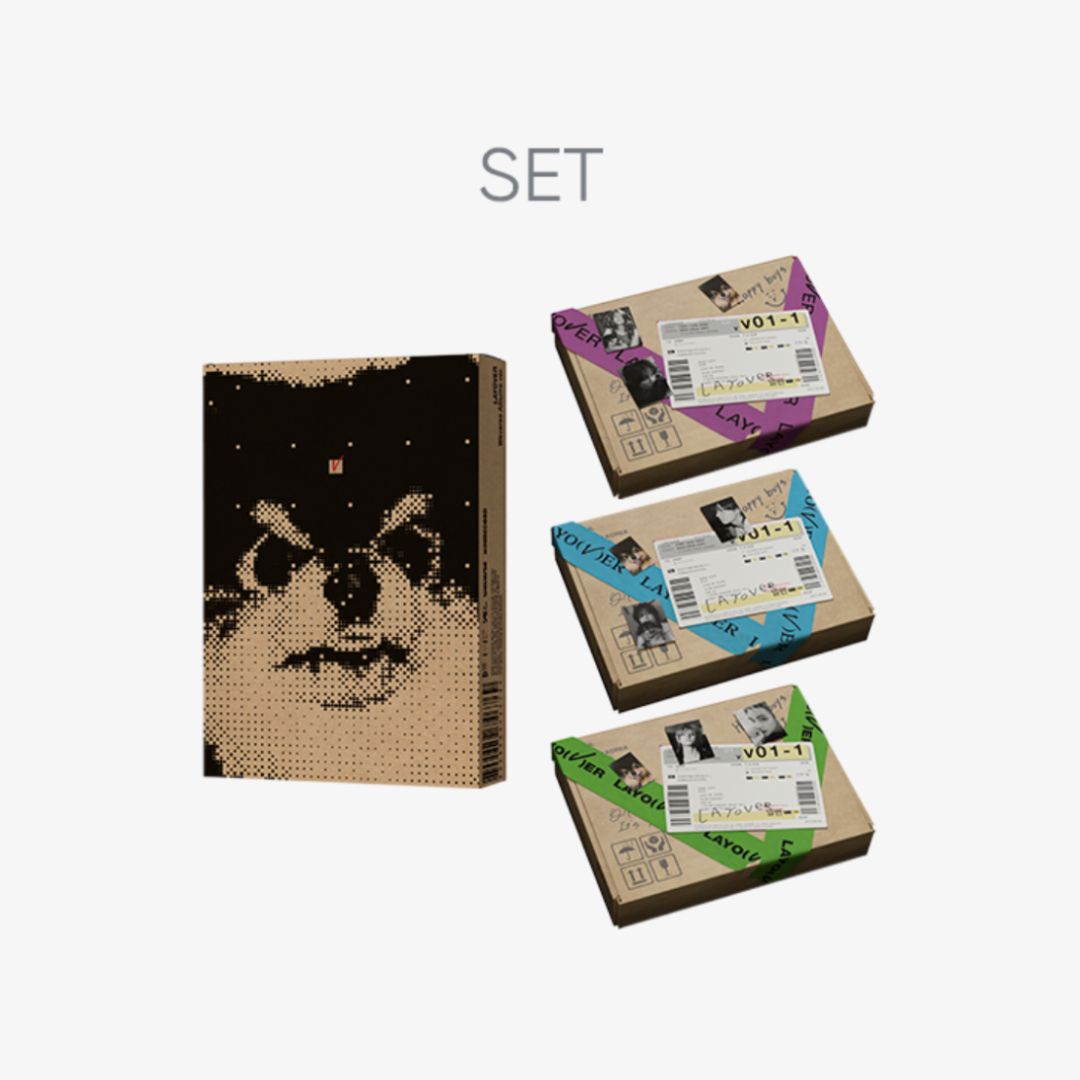 V (BTS) Layover (Set) + (Weverse Albums ver.) Set Pre-order with Weverse Early-bird Gift