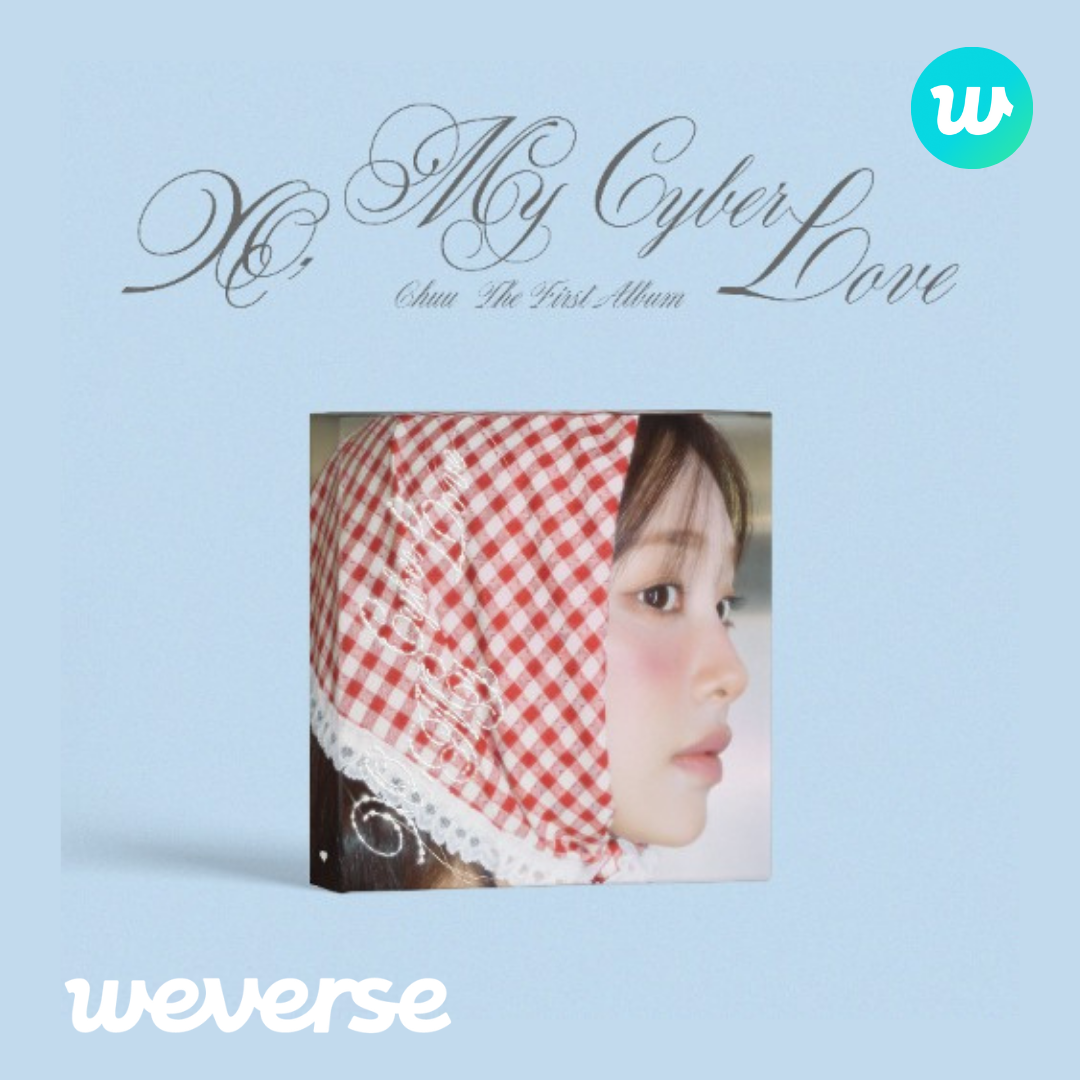 CHUU First Album XO, My Cyberlove. Free Shipping for K-pop albums from UK Kpop Shop chuchucherry with Weverse Gift Photocard POB. CD albums and Korean merch from chuchucherry, bbangya, Lilakshop & SOKOLLAB.