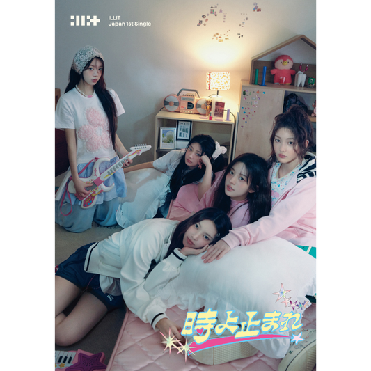 ILLIT Stop Time Toki yo Tomarae [First press Limited Edition] Pre-order with POB UK free shipping chuchucherry kpop shop