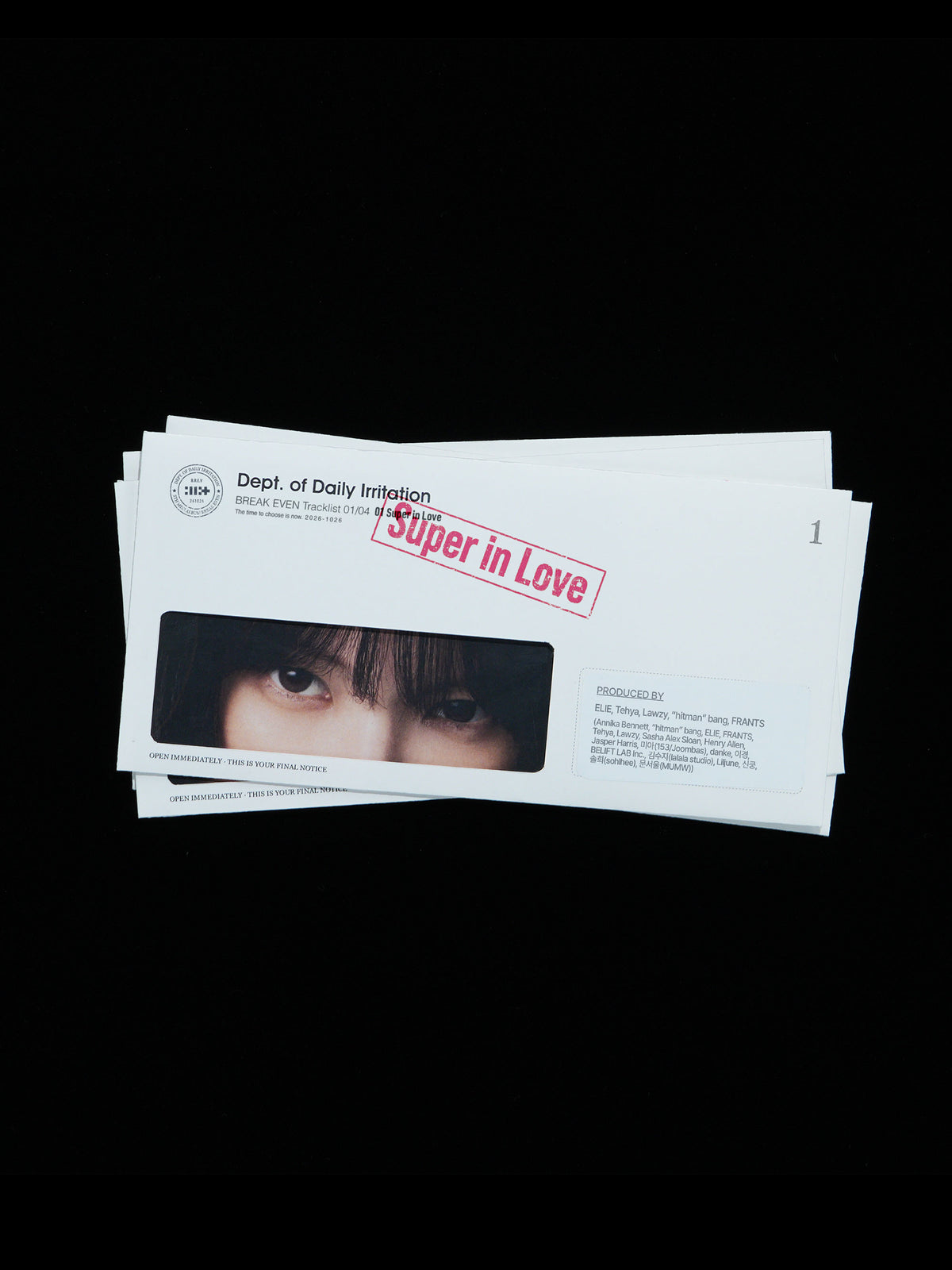 Pre-order ILLIT BREAK EVEN for GLLIT kpop stans from UK Kpop Shop CHUCHUCHERRY