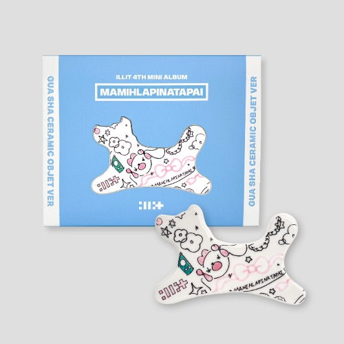 ILLIT COMEBACK ILLIT MAMIHLAPINATAPAI Gua Sha Ceramic Objet ver. with Weverse Photocard. Free UK Shipping for girl group albums from Kpop Shop chuchucherry with SOUNDWAVE POB pre-order benefit. K-pop CD albums. SOKOLLAB. Korean merch for GLLIT. COKODIVE & KSTARS customers shop from here.