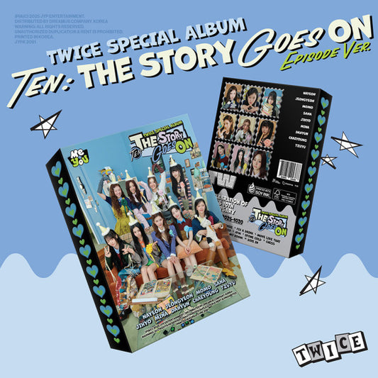 TWICE Special Album TEN: The Story Goes On with POB | UK Kpop Shop