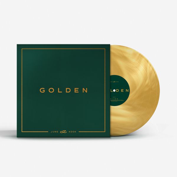 Jung Kook (BTS) GOLDEN Vinyl | UK Free Tracked Shipping | Kpop Shop