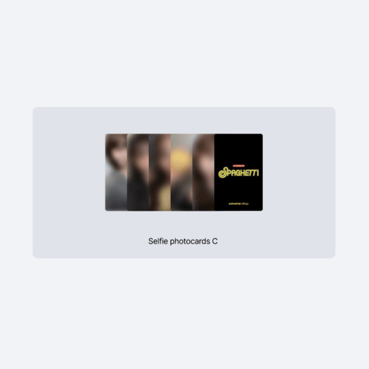 LE SSERAFIM SPAGHETTI Weverse Gift Photocard POB | UK Kpop Shop chuchucherry