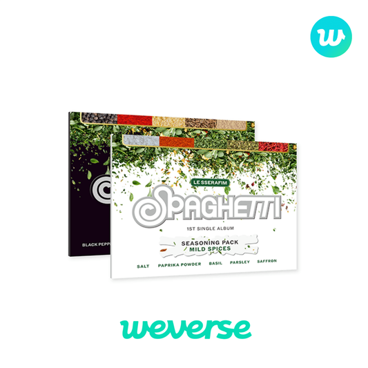 (POB event has now ended but the Weverse Gift will come with all pre-orders)