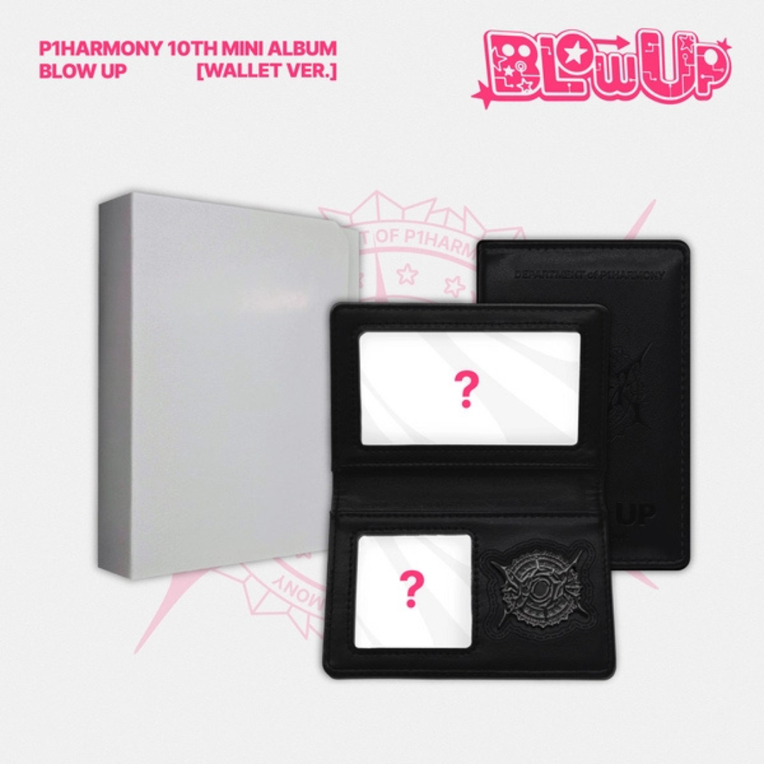 Pre-order P1Harmony 10th Mini Album BLOW UP Photobook from UK Kpop Shop CHUCHUCHERRY with Photocard POB. SOKOLLAB, SOOJIB, LILAKSHOP, NABIITOPIA, K PLAYGROUND & KPOP KORNER are kpop stores in the UK. Photocard sorting available for P1ECE and kpop stans. POB member preference. FNC Entertainment Korean boy group members Theo, Jiung, Intak, Soul, and Jongseob.