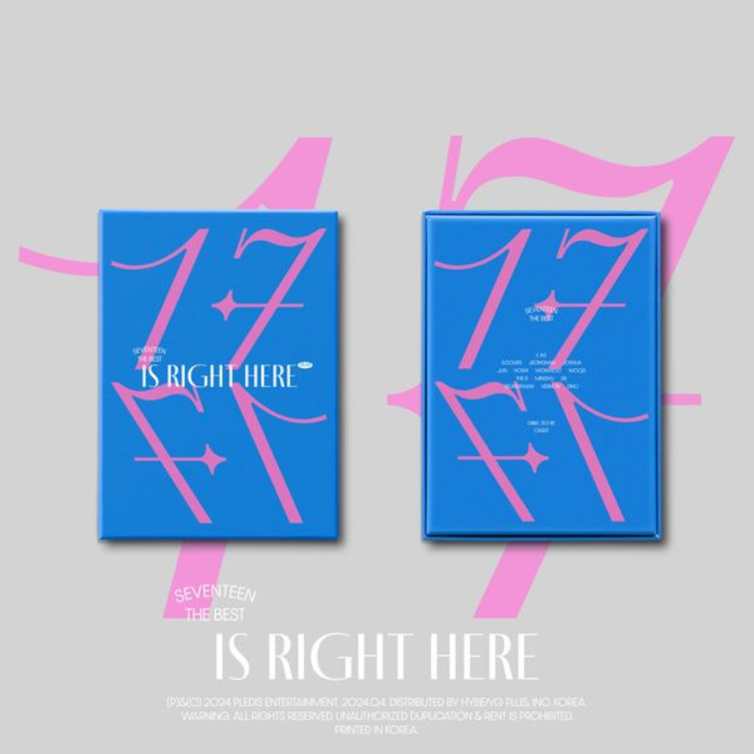 SEVENTEEN - BEST ALBUM [17 IS RIGHT HERE] DEAR Ver. Kpop Shop UK 