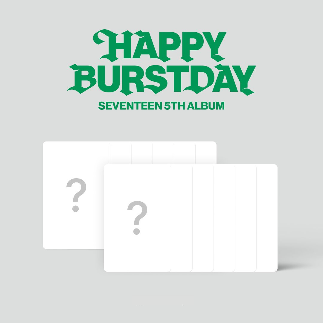 SEVENTEEN HAPPY BURSTDAY Weverse Gift | UK Kpop Shop | Free Shipping