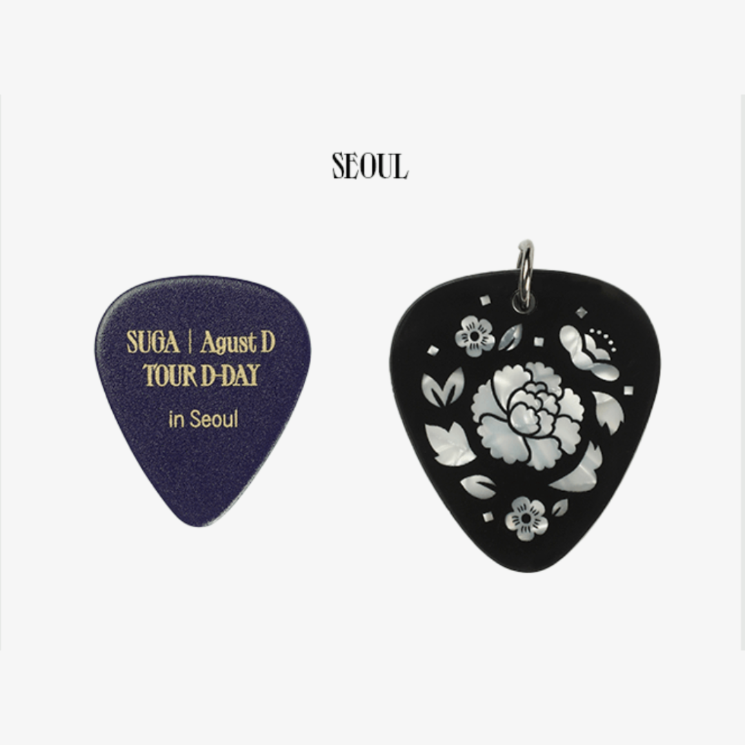 SUGA AGUST D TOUR D-DAY in SEOUL Guitar Pick Set