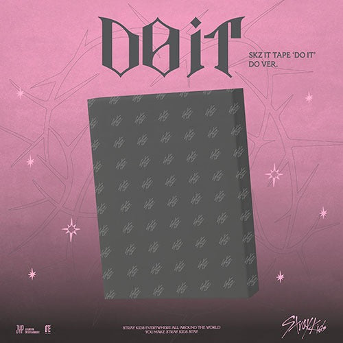 Stray Kids SKZ IT TAPE ‘DO IT’ Album UK Kpop Shop chuchucherry Blue Dream Media POB. Pre-order at chuchucherry where you can get free shipping for k-pop Korean albums. JYP Boy group Korean comeback.
